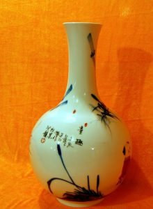 Jingdezhen Ceramics Hand-painted Childlike Vase Decoration Living Room Creative Home Decoration Flower Arrangement　童趣花瓶 